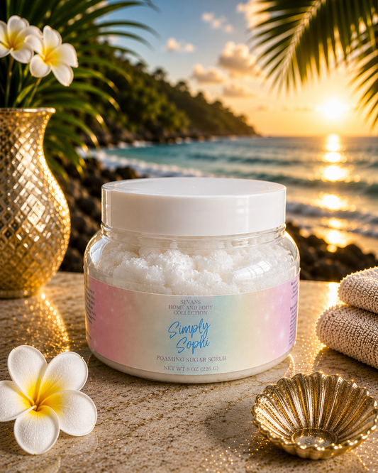 8oz - Summer Foaming Sugar Scrub
