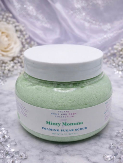8oz - Foaming Sugar Scrub