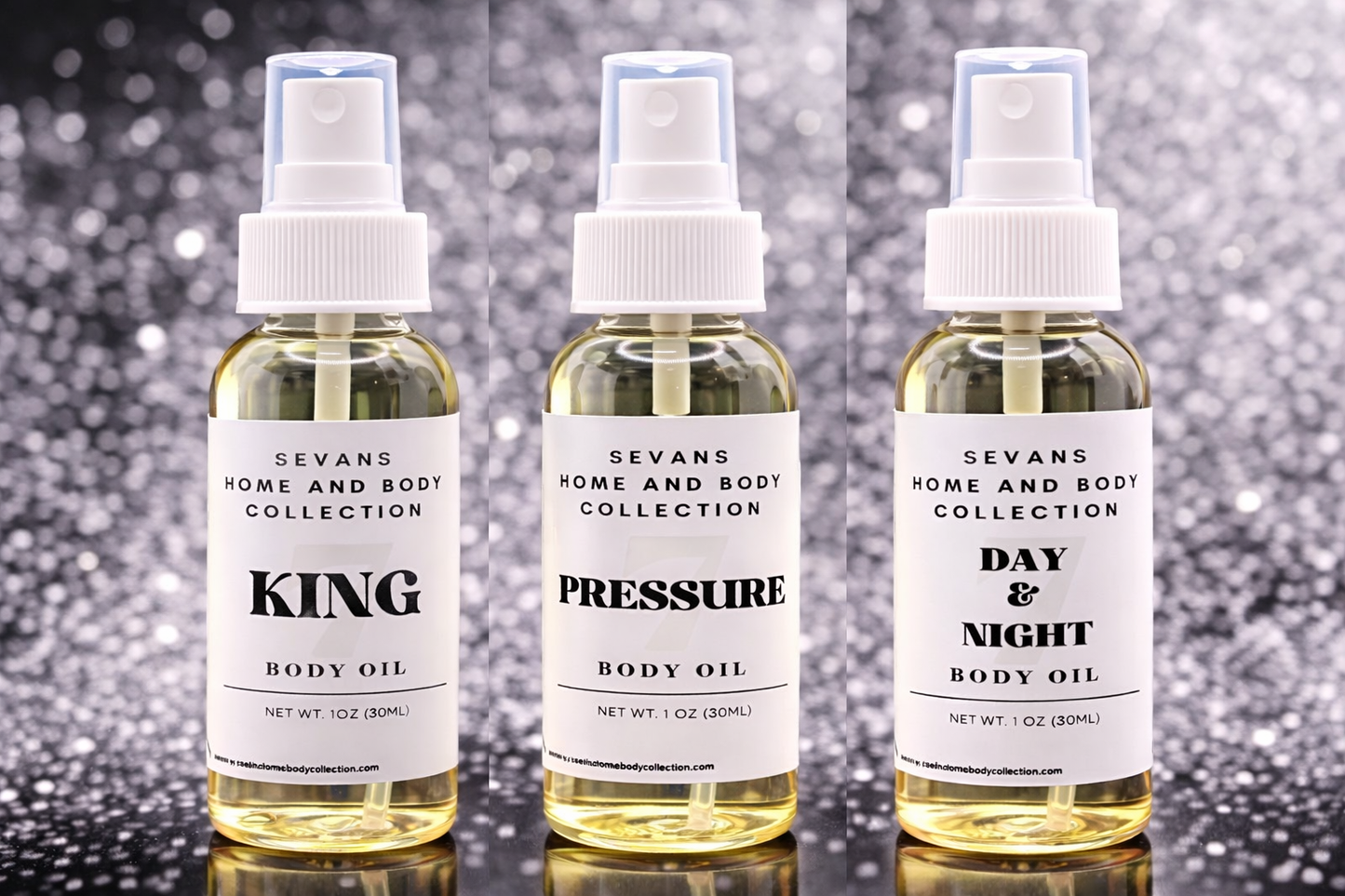 1 oz -  Men's Body Oil