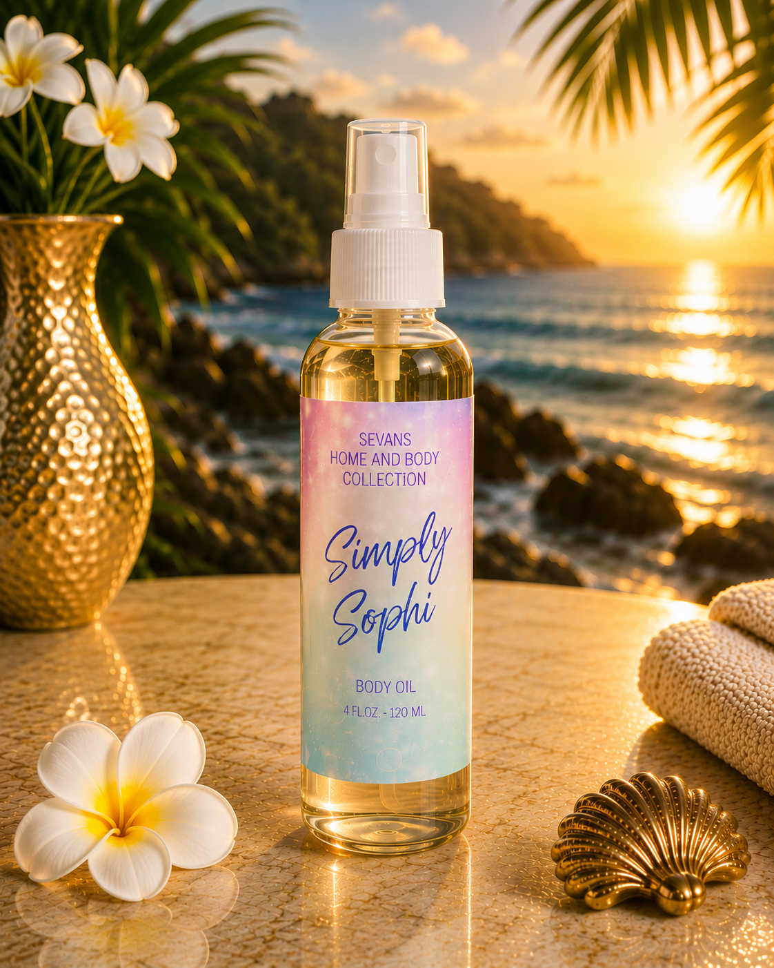 4oz- Summer Body Oil