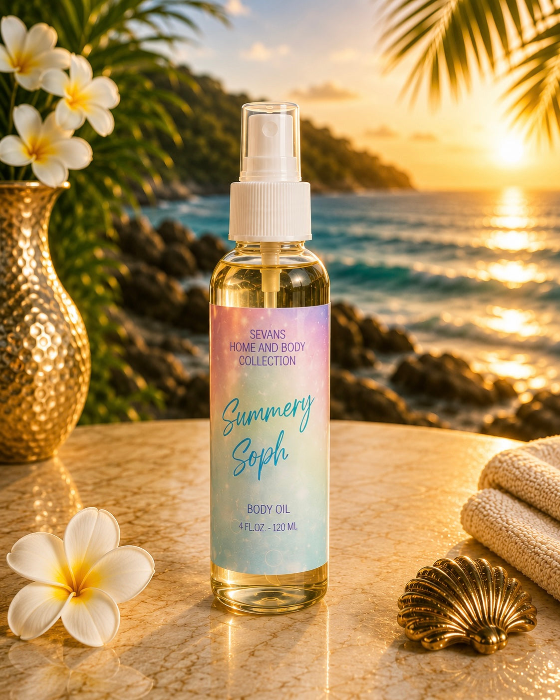 4oz- Summer Body Oil