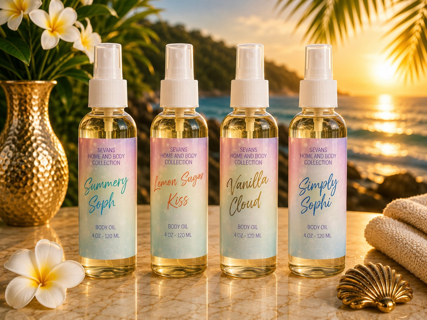 4oz- Summer Body Oil
