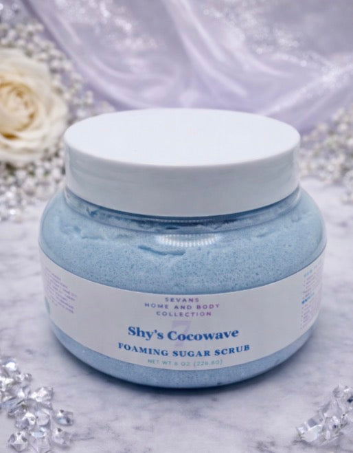 8oz - Foaming Sugar Scrub