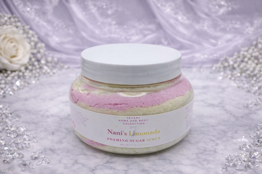 8oz - Foaming Sugar Scrub