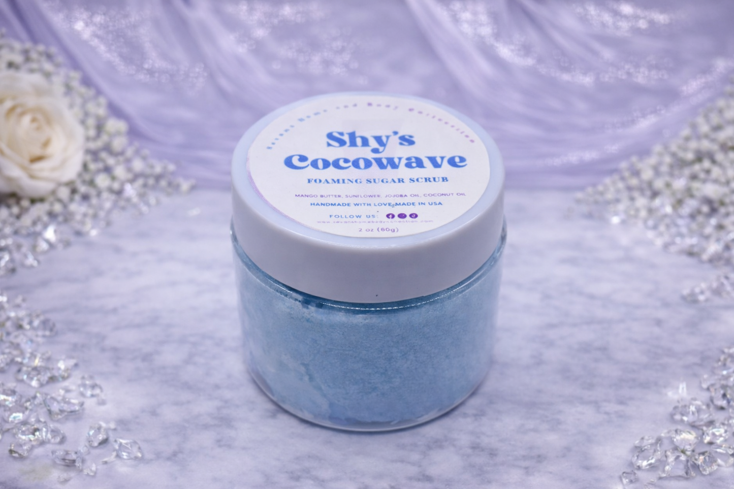 2oz - Foaming Sugar Scrub Sample
