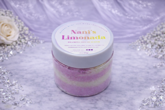 2oz - Foaming Sugar Scrub Sample