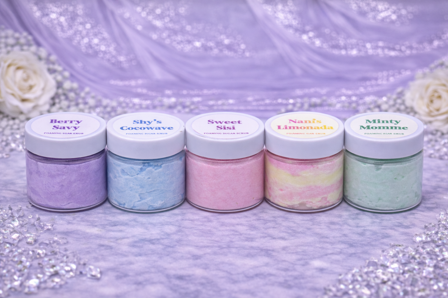 2oz - Foaming Sugar Scrub Sample